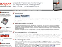 Tablet Screenshot of helper.pl